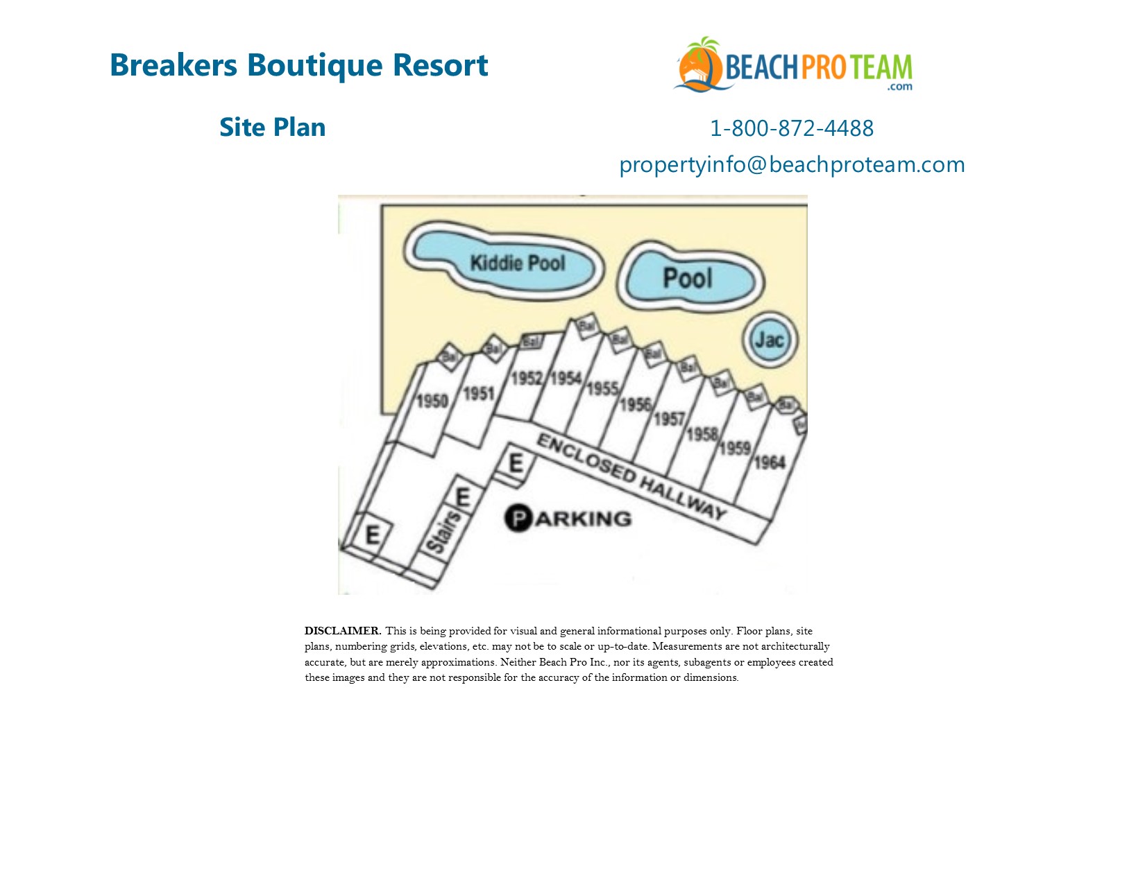 Breakers Boutique Site Plan
